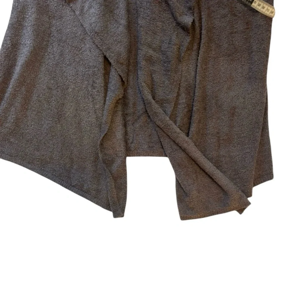 Barefoot Dreams Bamboo Chic Lite Open Front Cardigan Gray Size 1X NWT - Picture 6 of 8